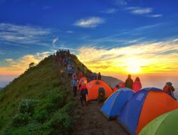 Coba Camping di Gunung Andong, Cara Asik Berburu Sunrise!